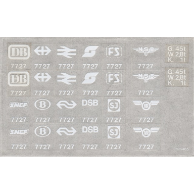 sticker sheet for set 7727 - 195465