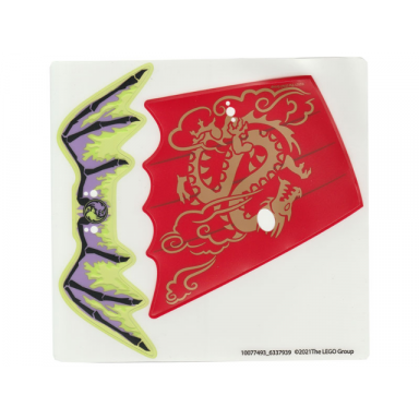 plastic scalloped dragon sail and ghost dragon wings sheet of 2 10077493_6337939