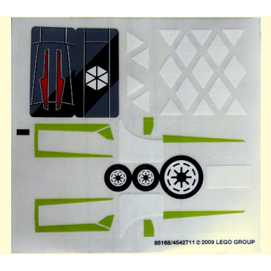 sticker sheet for set 7751 - 85168 4542711