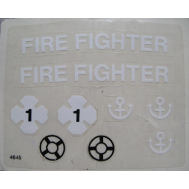 sticker sheet for set 775 - 4645