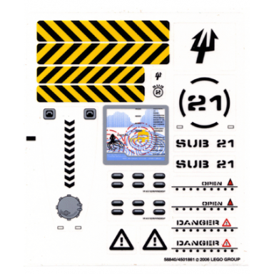 sticker sheet for set 7774 - 58840 4501861