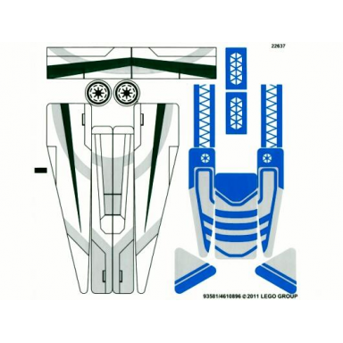 sticker sheet for set 7868 - 93581 4610896