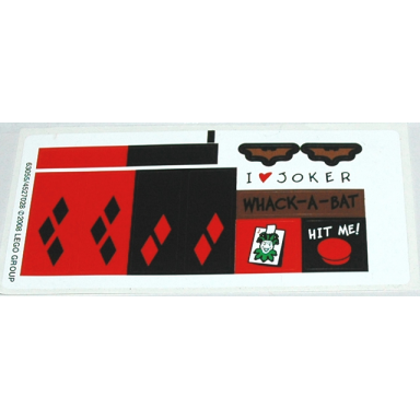 sticker sheet for set 7886 - 63055 4527028