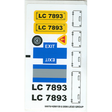 sticker sheet for sets 7893 - 55075 4288130