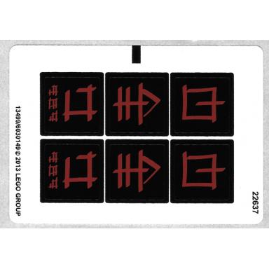 sticker sheet for set 79101 - 13499 6030149
