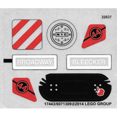 sticker sheet for set 79118 - 17443 6071309