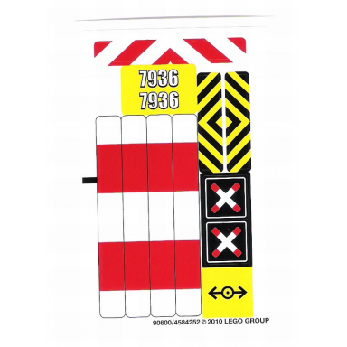 sticker sheet for set 7936 - 90600 4584252