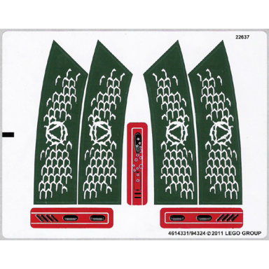 sticker sheet for set 7978 - 4614331 94324