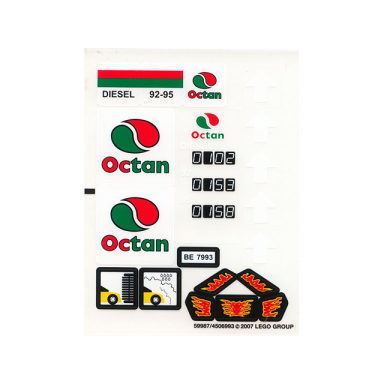 sticker sheet for set 7993 - 59987 4506993