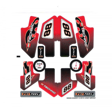 sticker sheet for set 8051 - 88668 4569201