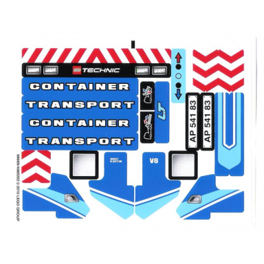 sticker sheet for set 8052 - 88669 4569202