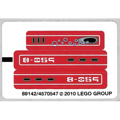sticker sheet for set 8059 - 89142 4570547