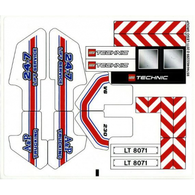 sticker sheet for set 8071 - 95744 4622299