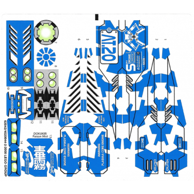 sticker sheet for set 8118 - 62042 4520944