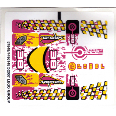 sticker sheet for set 8131 - version 2 - 57848 4496148