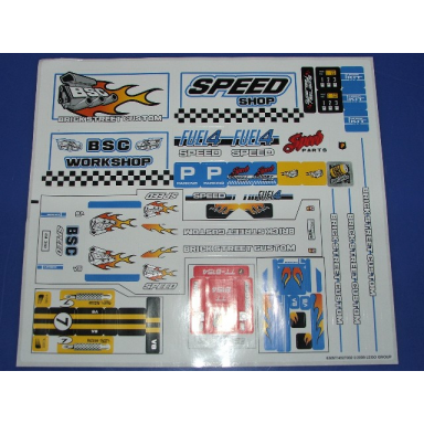 sticker sheet for set 8154 - sheet 1 63057 4527032