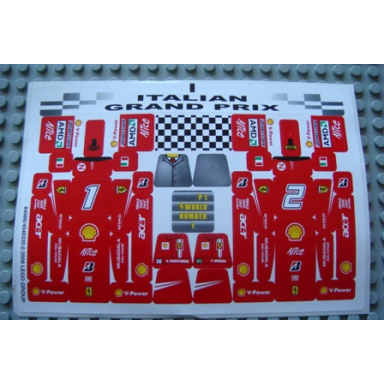 sticker sheet for set 8168 - 84566 4540335