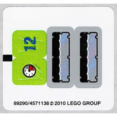 sticker sheet for set 8188 - 89290 4571138