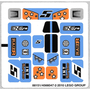 sticker sheet for set 8193 - 88151 4566047