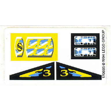 sticker sheet for set 8207 - 170885