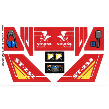 sticker sheet for set 8232 - 71464 4106748