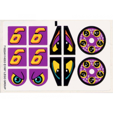 sticker sheet for set 8257 sheet 2 - 71823 4114353