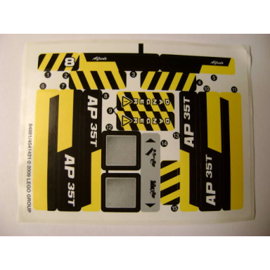 sticker sheet for set 8264 - 84881 4541421