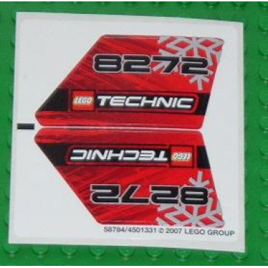 sticker sheet for set 8272 - 58784 4501331
