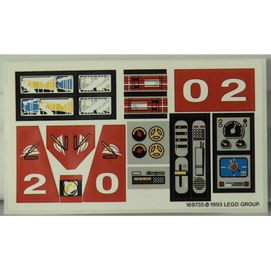 sticker sheet for set 8280 - 169735