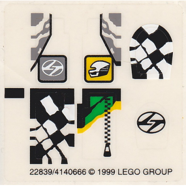 sticker sheet for set 8300 - 22839 4140666