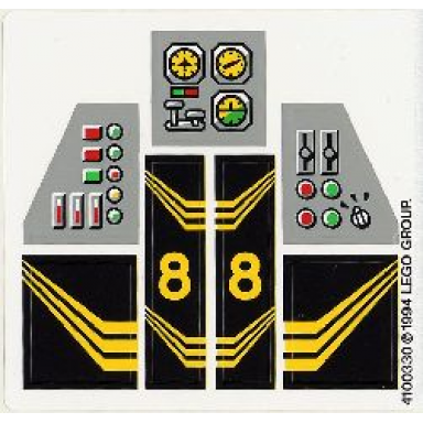 sticker sheet for set 8425 - 4100330