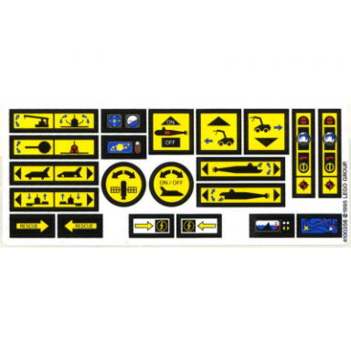 sticker sheet for set 8480 - 4100356