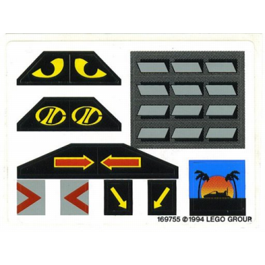 sticker sheet for set 8485 - 169755