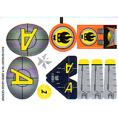 sticker sheet for set 8631 - 63316 4528710