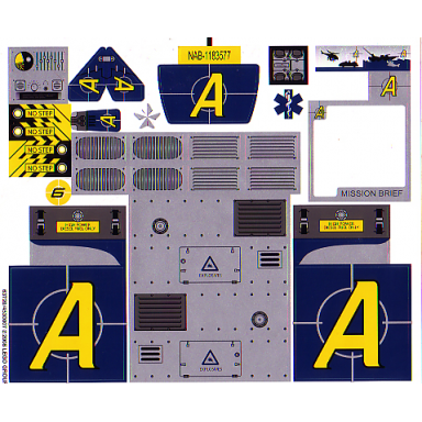 sticker sheet for set 8635 sheet 1 - 63720 4530007