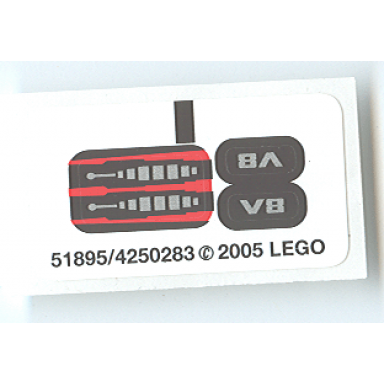 sticker sheet for set 8642 - 51895 4250283