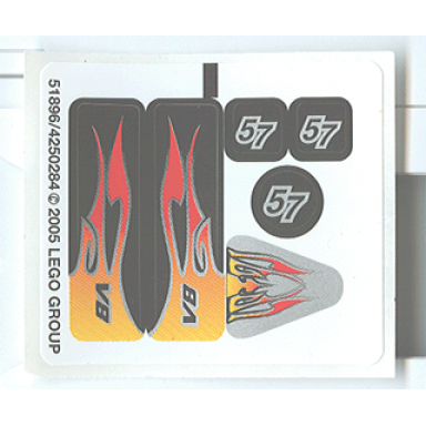 sticker sheet for set 8643 - 51896 4250284