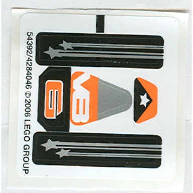 sticker sheet for set 8661 - 54392 4284046