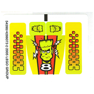 sticker sheet for set 8670 - 54398 4286073