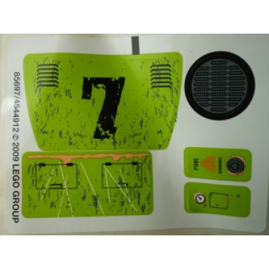 sticker sheet for set 8707 - 85697 4544912