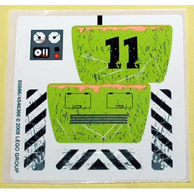 sticker sheet for set 8709 - 85666 4546366