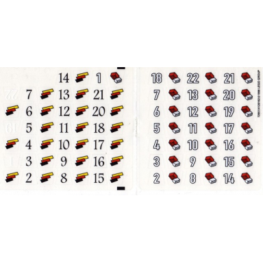sticker sheet for set 880002-1 - 72951 4120162