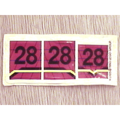 sticker sheet for set 8808 - 168105