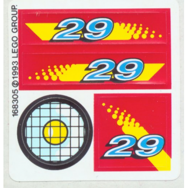 sticker sheet for set 8829 - 168305