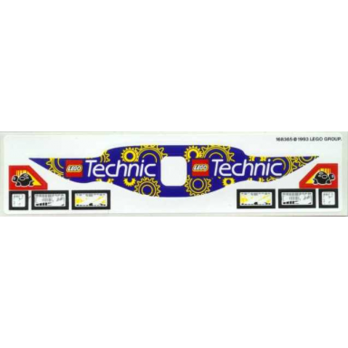 sticker sheet for set 8858-1 - 168365
