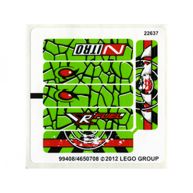 sticker sheet for set 9095 - 99408 4650708