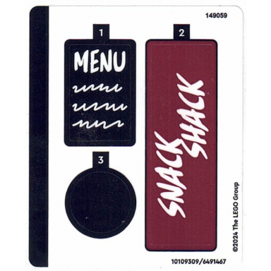 sticker sheet for set 910030 - 10109309 6491467