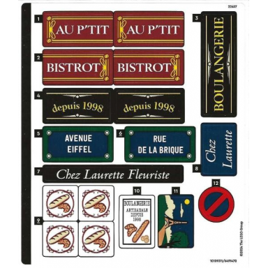 sticker sheet for set 910032 - 10109311 6491470