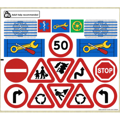 sticker sheet for set 9211 - 54685 4284257
