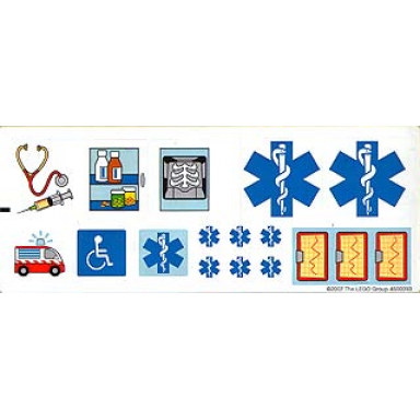 sticker sheet for set 9226 - 58520 4500393